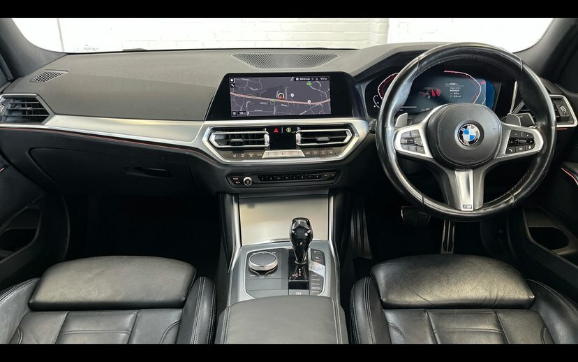BMW 3 Series 320I M Sport Saloon EP21FWC Black #4