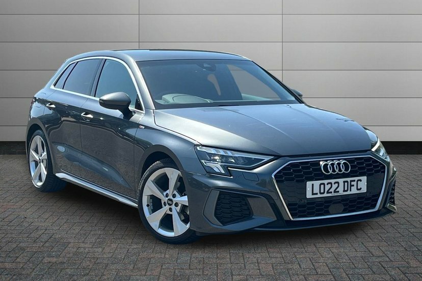 Audi A3 1.5 Tfsi 35 S Line Sportback S Tronic Grey