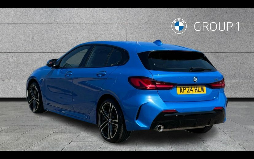 BMW 1 Series 118I M Sport Blue #2