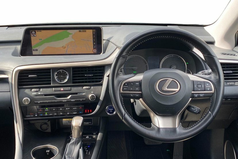 Lexus RX 450H 3.5 Luxury Cvt With Panoramic Roof Black #12