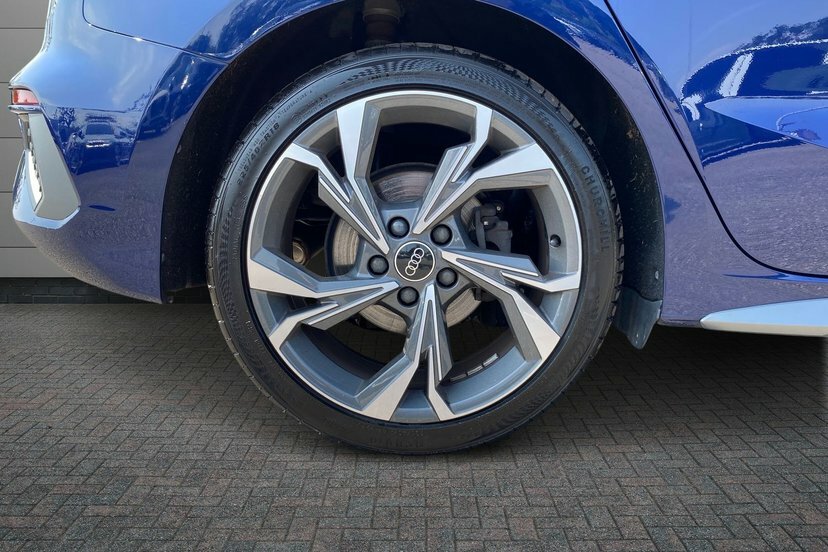 Audi A3 2.0 Tdi 35 S Line Sportback S Tronic 1 Blue #5