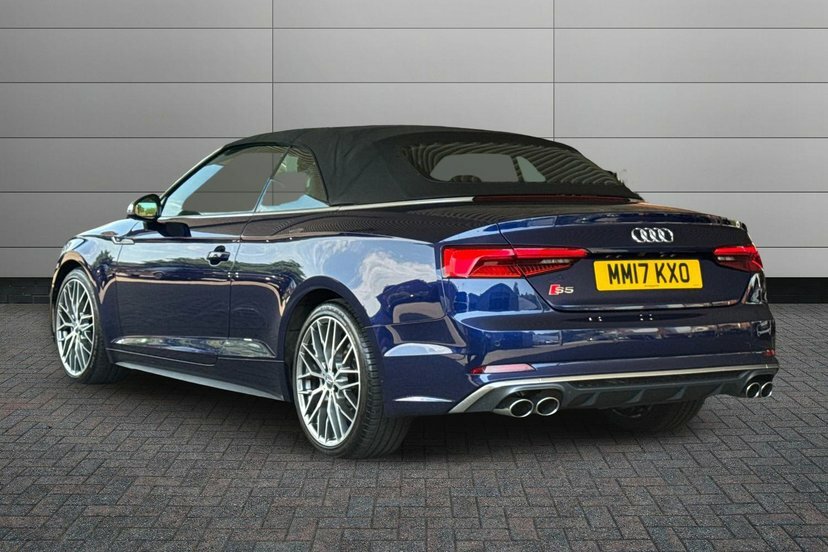Audi S5 3.0 Tfsi V6 Cabriolet Tiptronic Quattro Blue #3