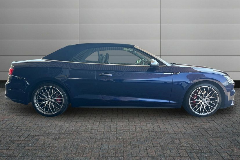 Audi S5 3.0 Tfsi V6 Cabriolet Tiptronic Quattro Blue #4