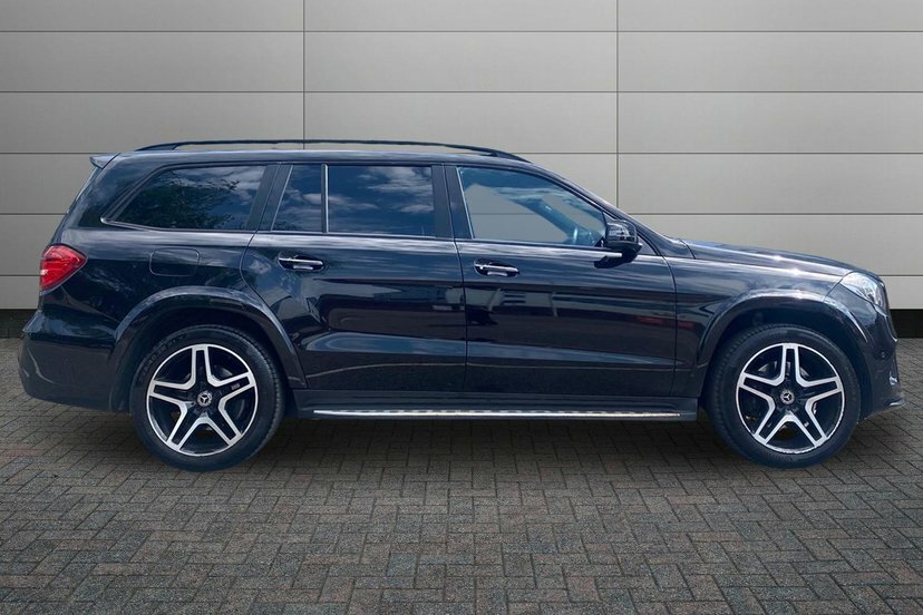 Mercedes-Benz GLS Class 3.0 Gls350d V6 Amg Line Suv G-tronic 4M Black #3