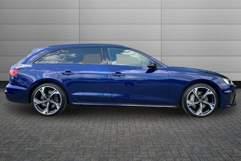 Audi A4 Avant 2.0 Tfsi 45 Black Edition Estate S Tron Blue #4
