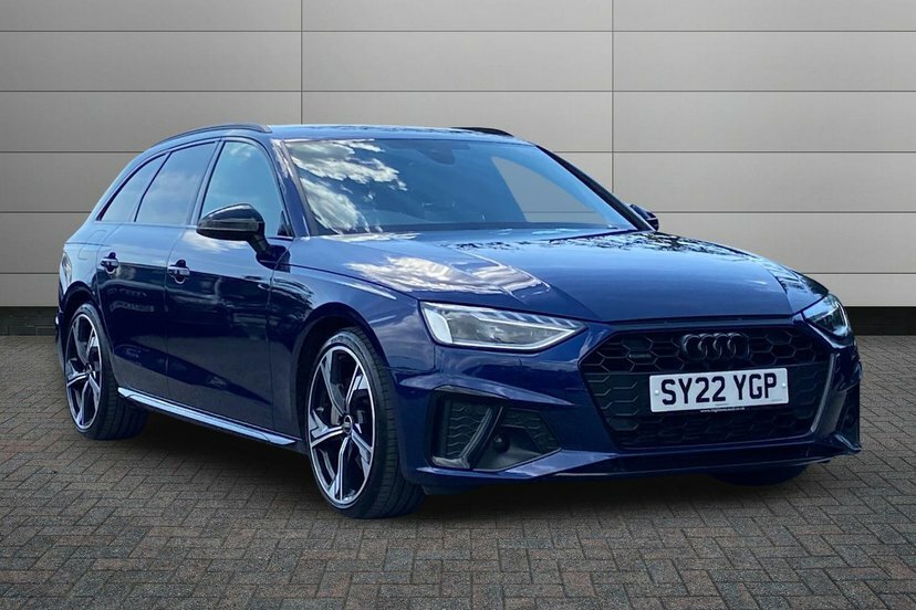 Audi A4 Avant 2.0 Tfsi 45 Black Edition Estate S Tron Blue