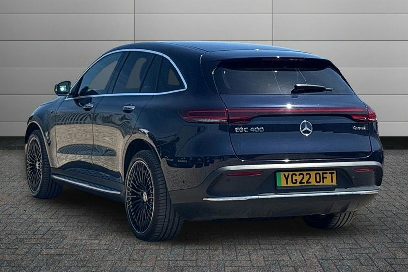 Mercedes-Benz EQC Eqc 400 80Kwh Amg Line Premium Plus Blue #2