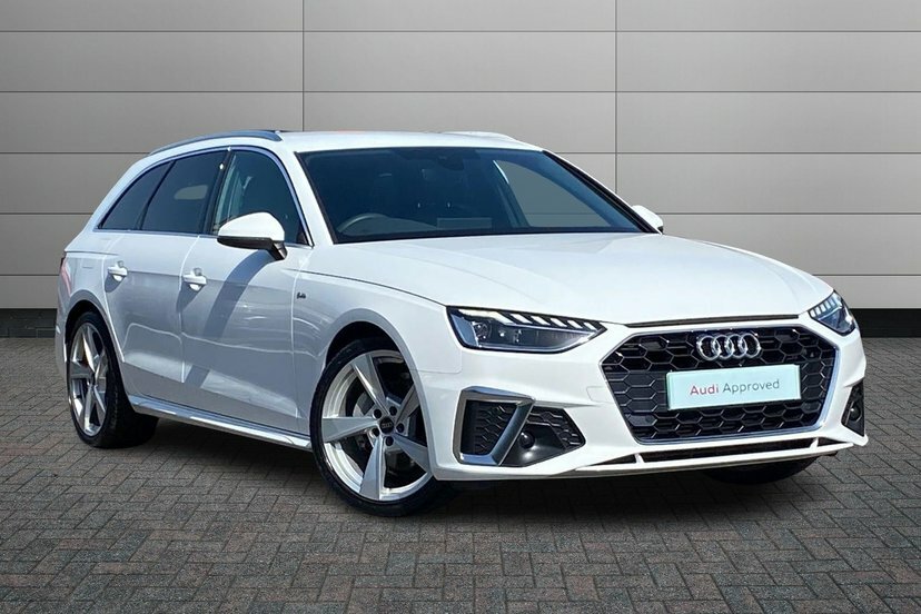 Audi A4 Avant 2.0 Tfsi 40 S Line Estate S Tronic 204 White