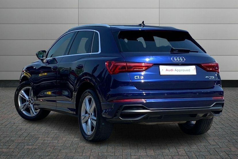 Audi Q3 2.0 Tfsi 45 S Line Suv S Tronic Quattro Blue #3