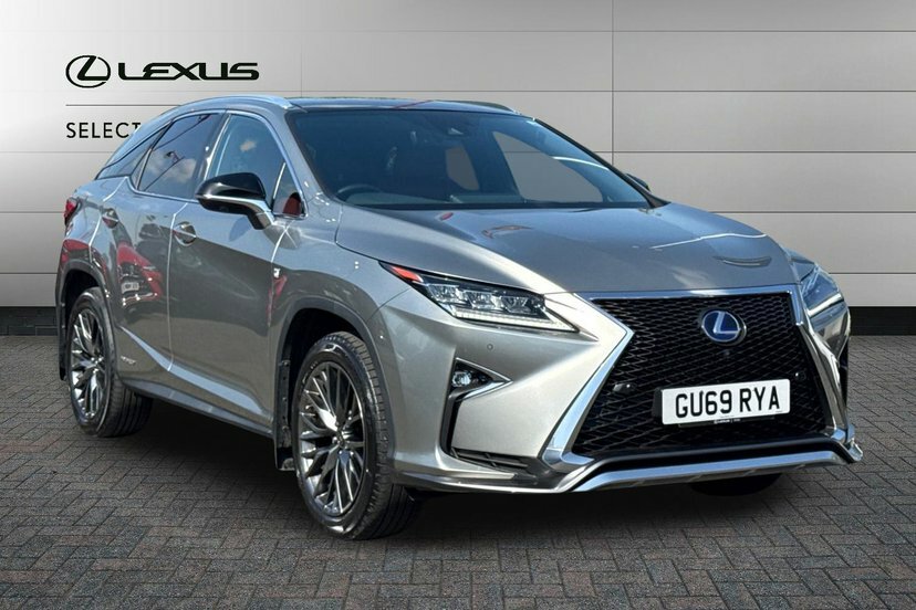 Lexus RX 3.5 450H V6 F Sport Suv Hybrid Cvt 4Wd Silver