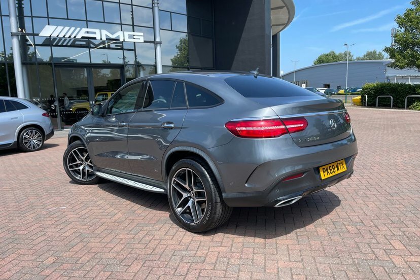 Mercedes-Benz GLE Coupe Suv White #42