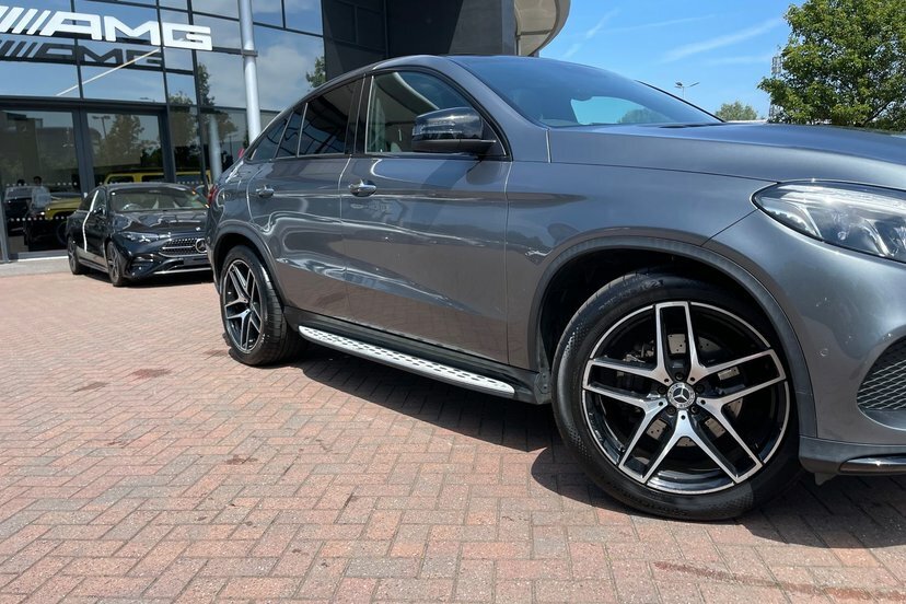 Mercedes-Benz GLE Coupe Suv White #45