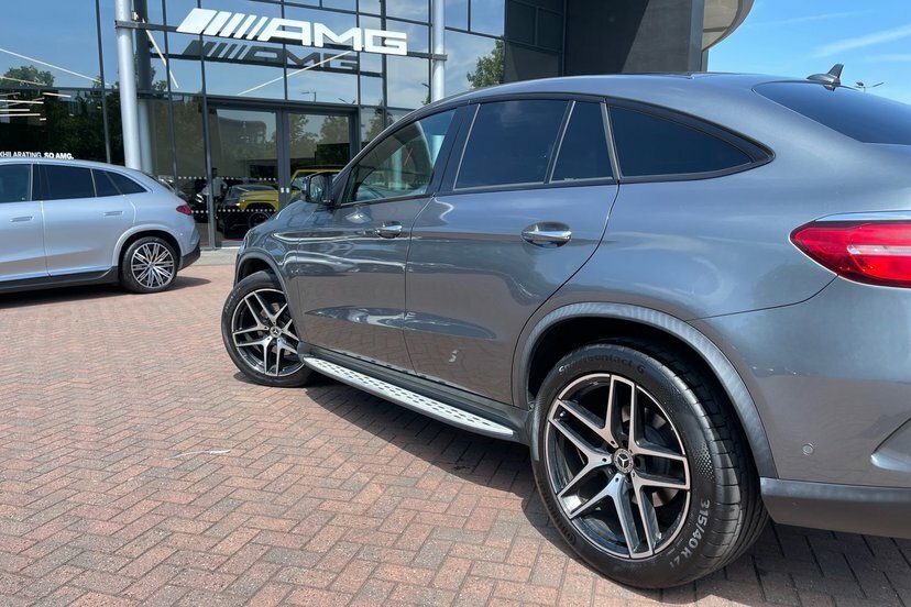 Mercedes-Benz GLE Coupe Suv White #43