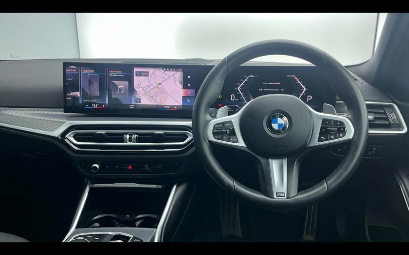 BMW 3 Series 320I M Sport Saloon FV74ZZJ White #5