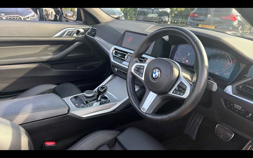 BMW 4 Series 420I M Sport Convertible Black #6