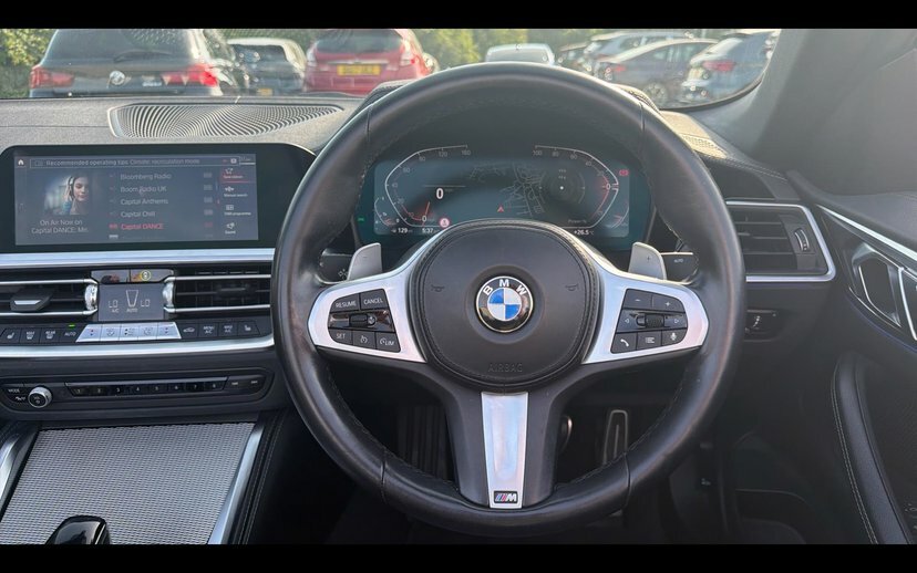 BMW 4 Series 420I M Sport Convertible Black #5
