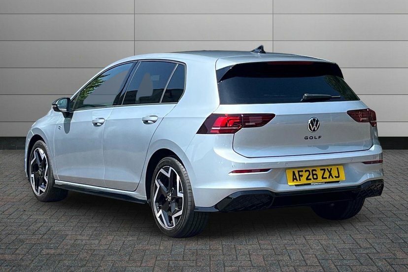 Volkswagen Golf 1.5 Etsi Mhev R-line Hatchback Hybrid D Silver #3