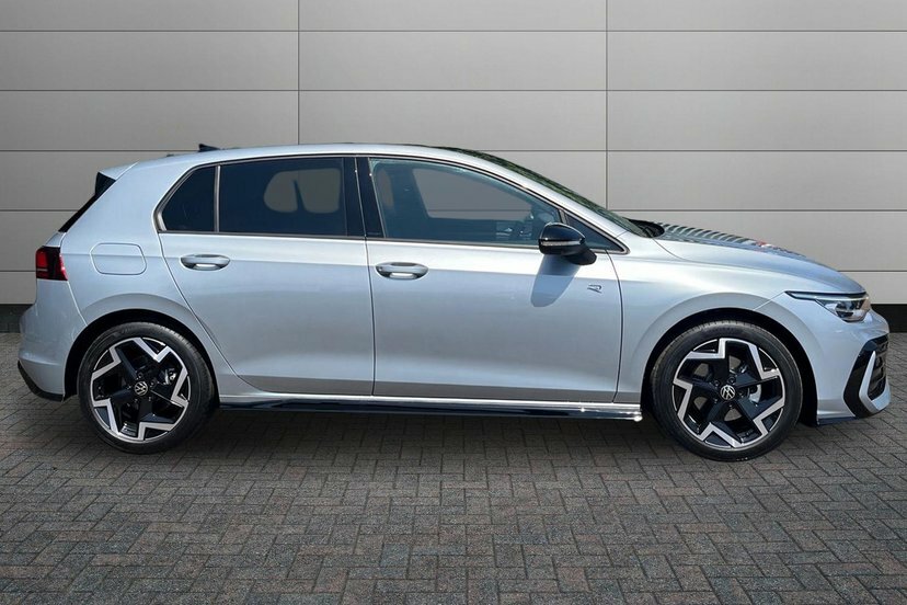 Volkswagen Golf 1.5 Etsi Mhev R-line Hatchback Hybrid D Silver #4