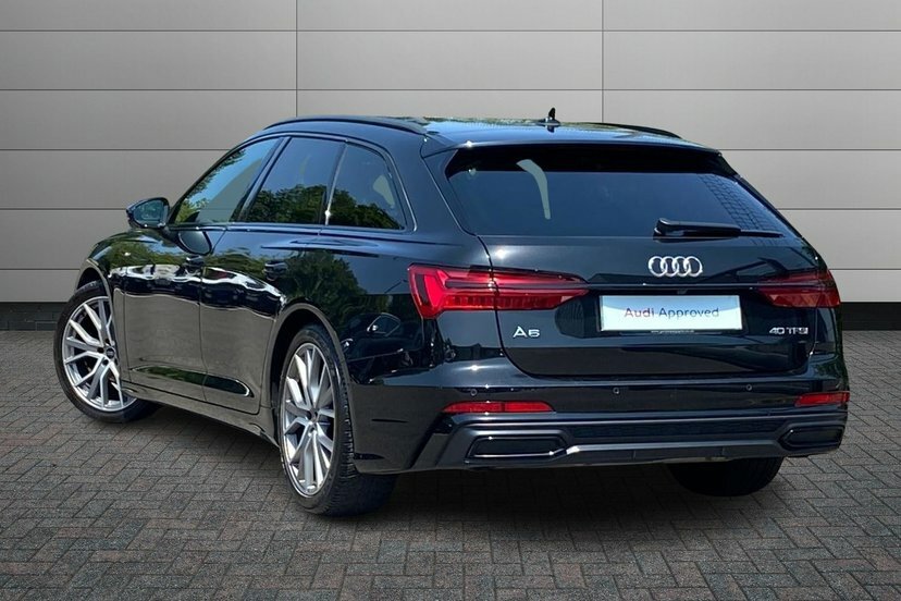 Audi A6 Avant 2.0 Tfsi 40 Black Edition Estate S Tron Black #3