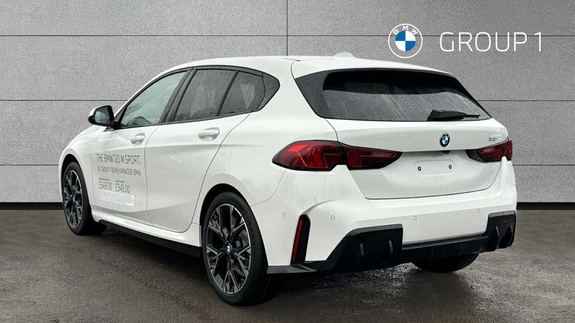 BMW 1 Series 120 M Sport LS26GYE White #2