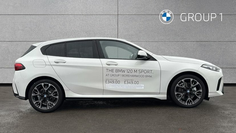 BMW 1 Series 120 M Sport LS26GYE White #3