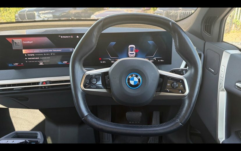 BMW iX Ix Xdrive40 M Sport White #5