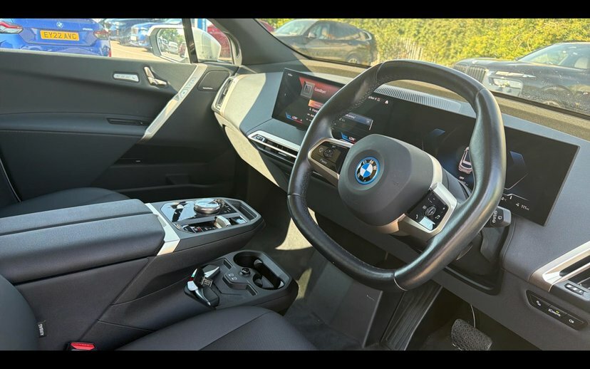 BMW iX Ix Xdrive40 M Sport White #6