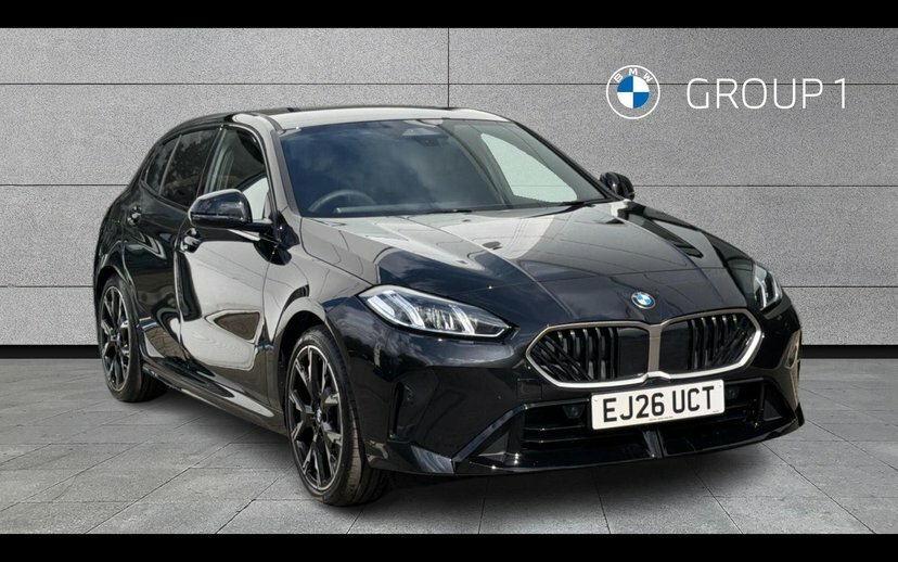 BMW 1 Series 1.5 120I Mht M Sport Dct Black