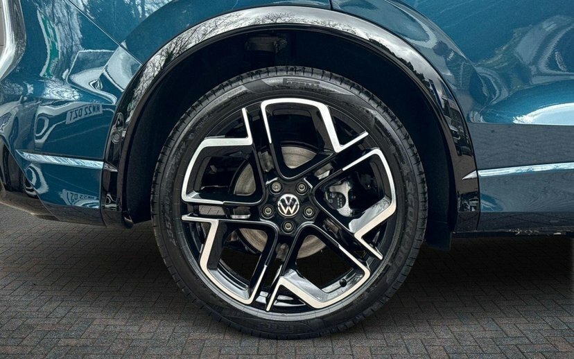 Volkswagen Tiguan 1.5 Etsi Mhev R-line Suv Hybrid Dsg 15 DF75GZY Blue #5