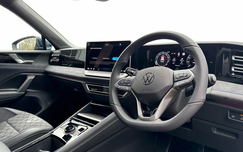 Volkswagen Tiguan 1.5 Etsi Mhev R-line Suv Hybrid Dsg 15 DF75GZY Blue #6