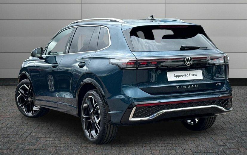 Volkswagen Tiguan 1.5 Etsi Mhev R-line Suv Hybrid Dsg 15 DF75GZY Blue #3
