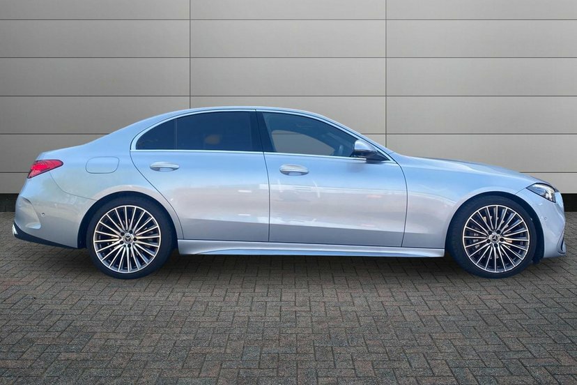 Mercedes-Benz C Class C200 Amg Line 9G-tronic White #3