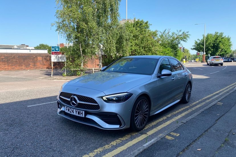 Mercedes-Benz C Class C200 Amg Line 9G-tronic White #34