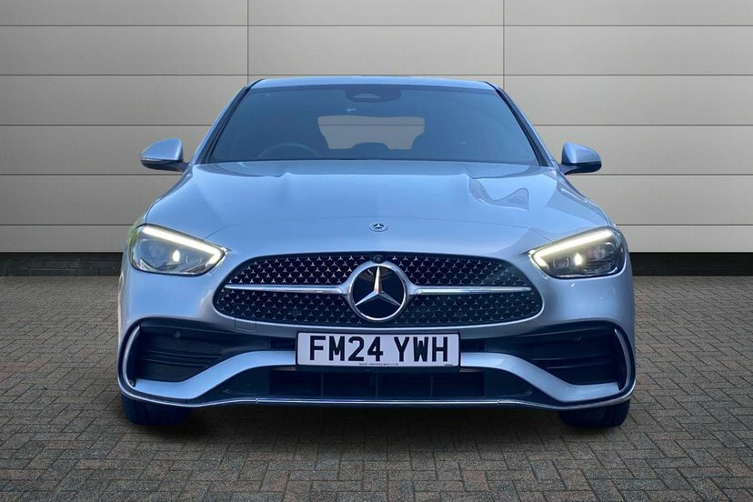 Mercedes-Benz C Class C200 Amg Line 9G-tronic White #11
