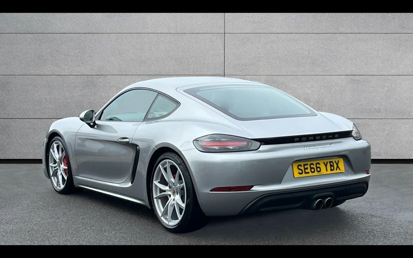 Porsche 718 Cayman 2.5T S Coupe Pdk 350 Ps Silver #2