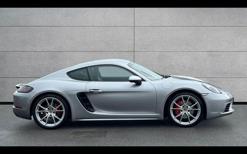 Porsche 718 Cayman 2.5T S Coupe Pdk 350 Ps Silver #3