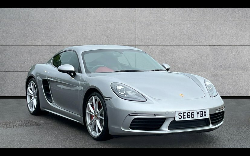 Porsche 718 Cayman 2.5T S Coupe Pdk 350 Ps Silver