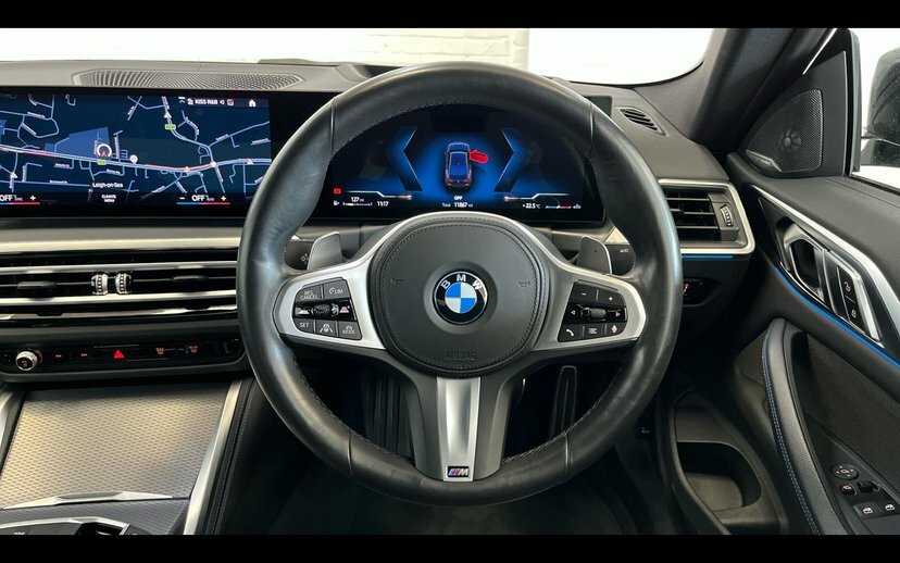 BMW 4 Series Gran Coupe 420I Xdrive M Sport Coupe ET73XOU Black #5