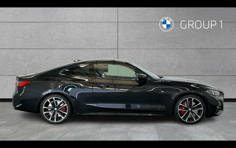 BMW 4 Series Gran Coupe 420I Xdrive M Sport Coupe ET73XOU Black #3