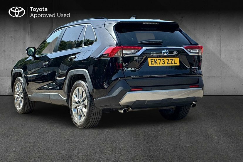 Toyota Rav 4 2.5 Vvt-h Gpf Excel Suv Hybrid Cvt 218 Black #4