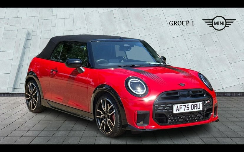 Mini Convertible John Cooper Works Convertible Red
