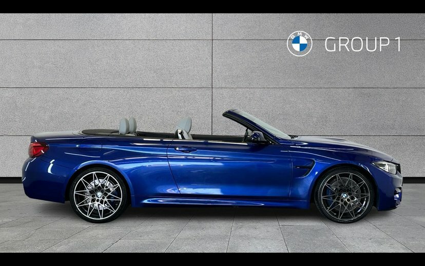 BMW M4 M4 Convertible Competition Package Blue #3