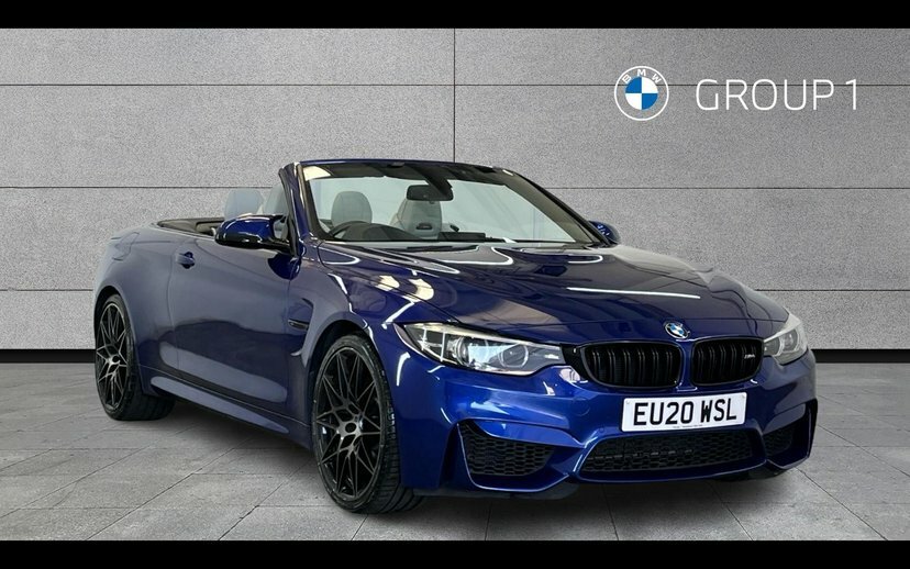 BMW M4 M4 Convertible Competition Package Blue