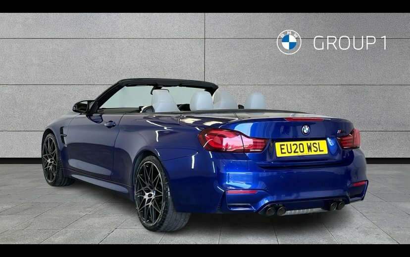 BMW M4 M4 Convertible Competition Package Blue #2