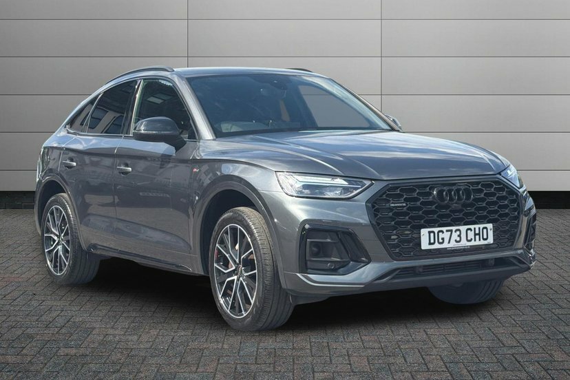 Audi Q5 2.0 Tfsi 45 Black Edition Sportback S T Grey
