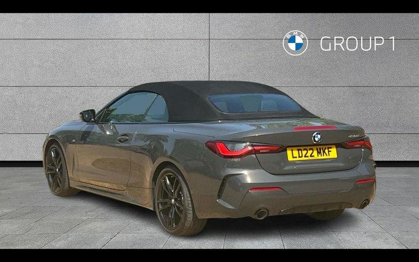 BMW 4 Series 430D M Sport Pro Edition Convertible Grey #2