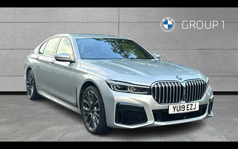 BMW 7 Series 750I Xdrive M Sport Saloon Silver