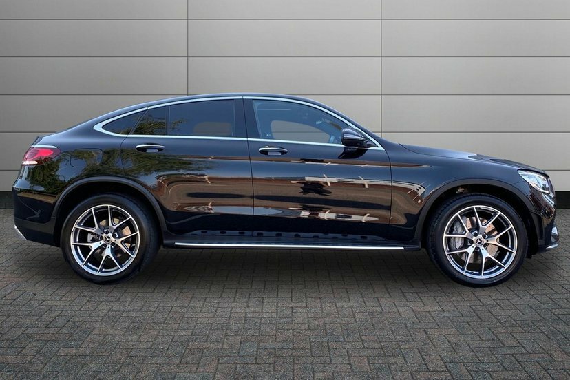Mercedes-Benz GLC Class 2.0 Glc300h Mhev Amg Line Premium Plus Coupe Black #3