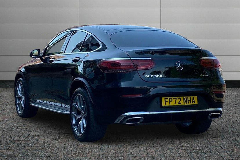 Mercedes-Benz GLC Class 2.0 Glc300h Mhev Amg Line Premium Plus Coupe Black #2