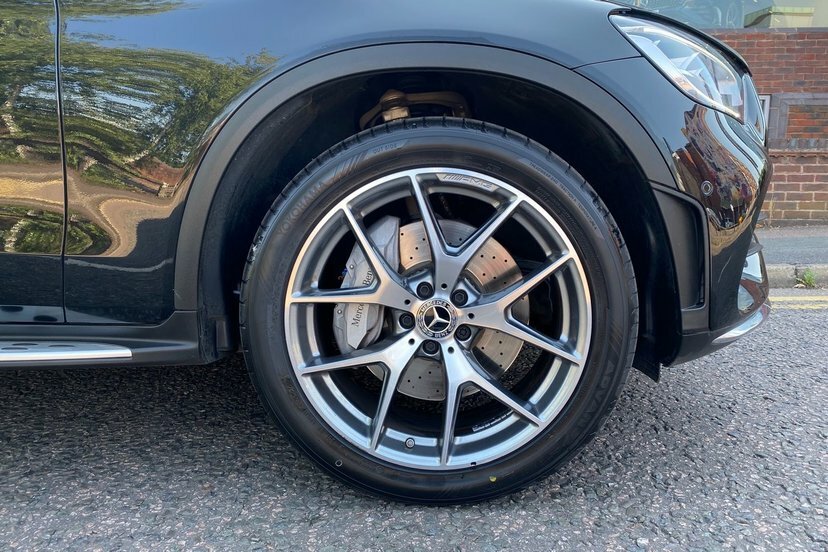 Mercedes-Benz GLC Class 2.0 Glc300h Mhev Amg Line Premium Plus Coupe Black #4